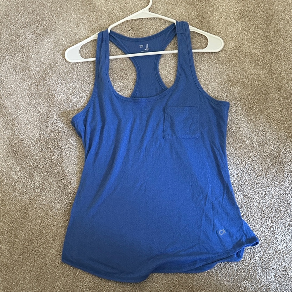 GAP Denim Blue Sleeveless Top